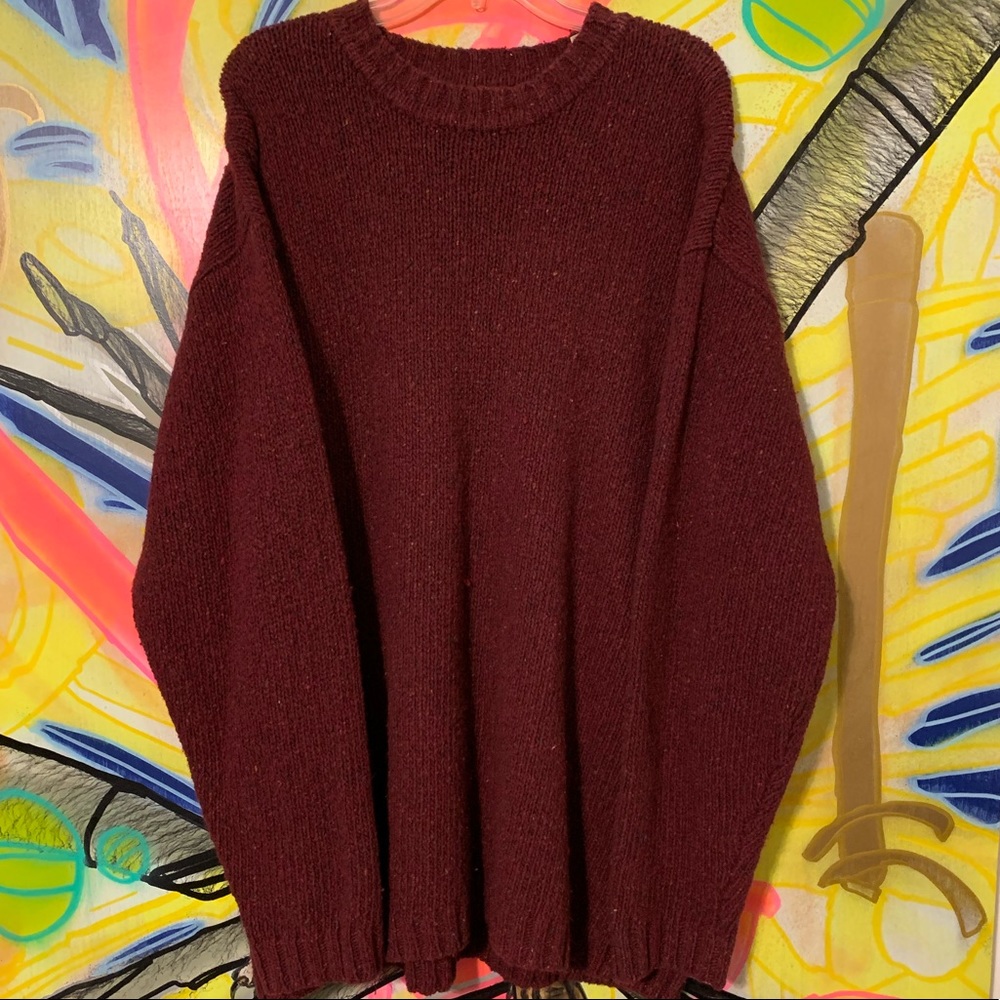 NWT VTG Structure Blue Workwear Crewneck Sweater
